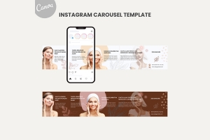 Instagram Carousel Template - Skincare
